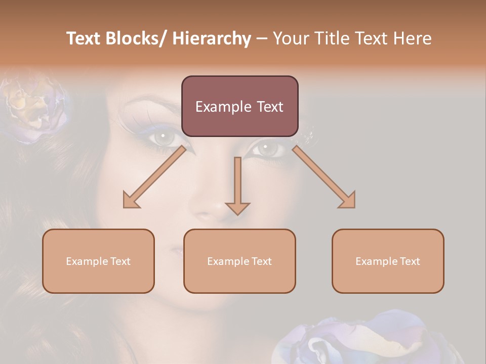 Woman One Person PowerPoint Template