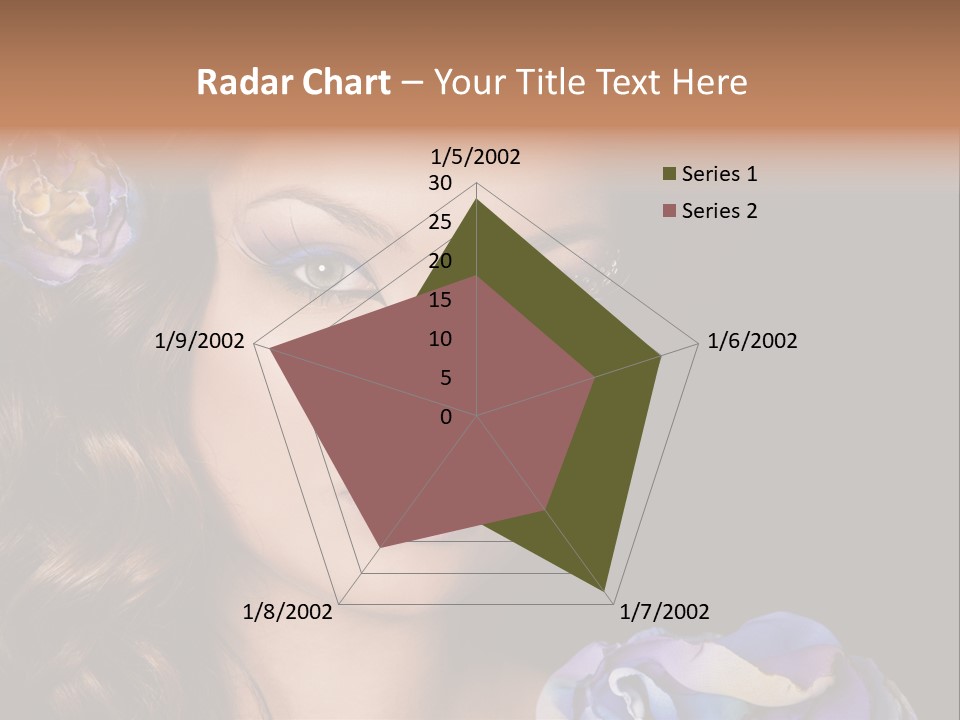 Woman One Person PowerPoint Template