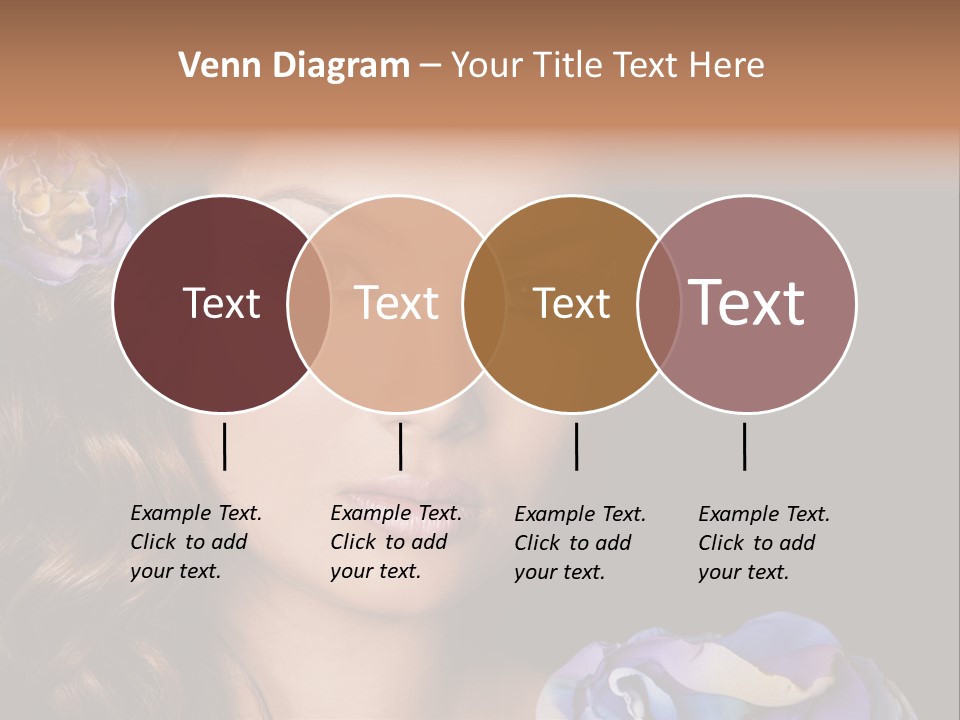 Woman One Person PowerPoint Template