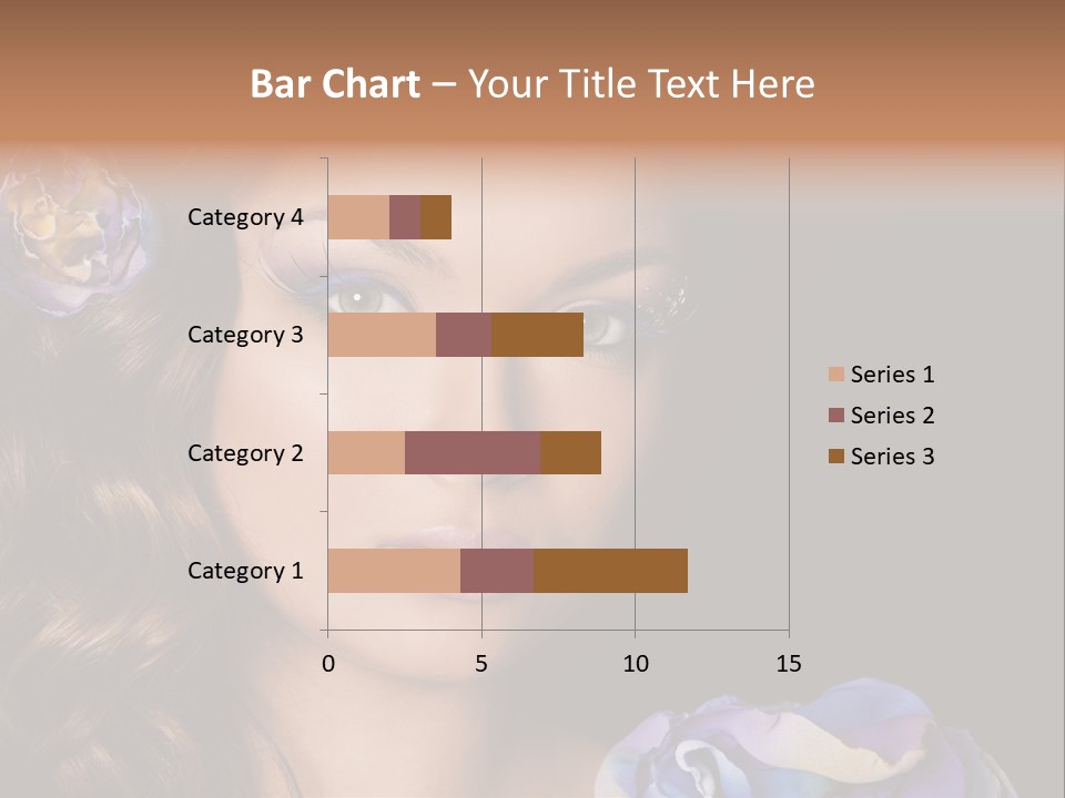 Woman One Person PowerPoint Template