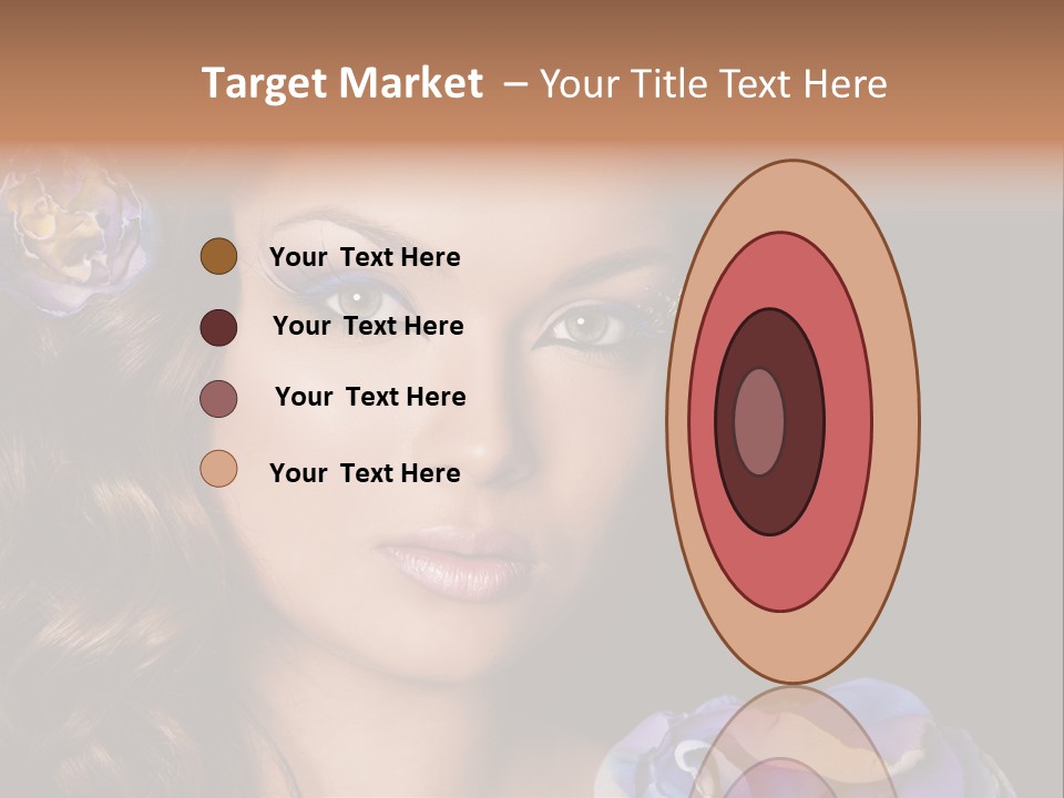 Woman One Person PowerPoint Template