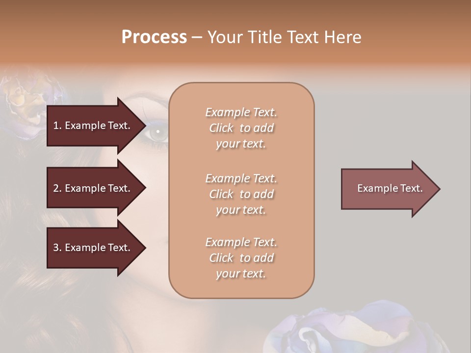 Woman One Person PowerPoint Template