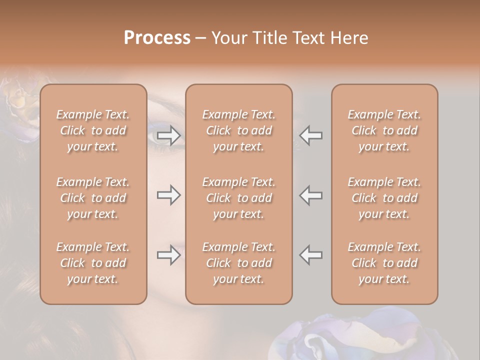 Woman One Person PowerPoint Template