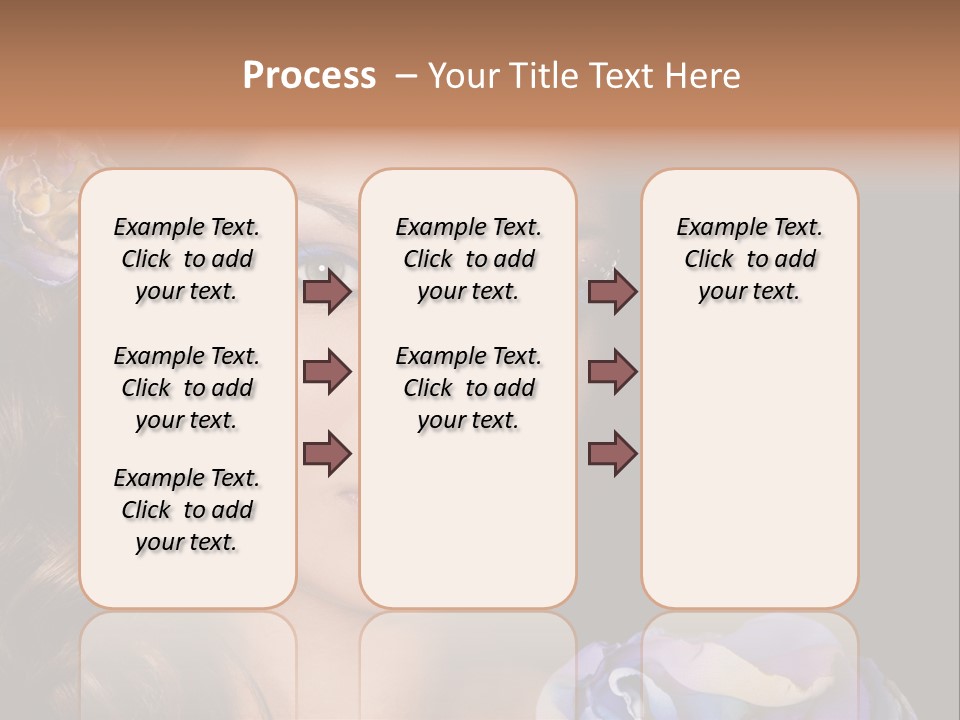 Woman One Person PowerPoint Template