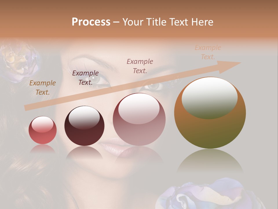 Woman One Person PowerPoint Template