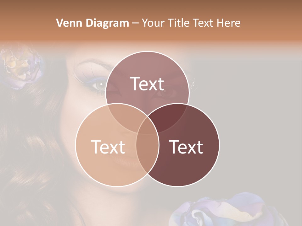 Woman One Person PowerPoint Template