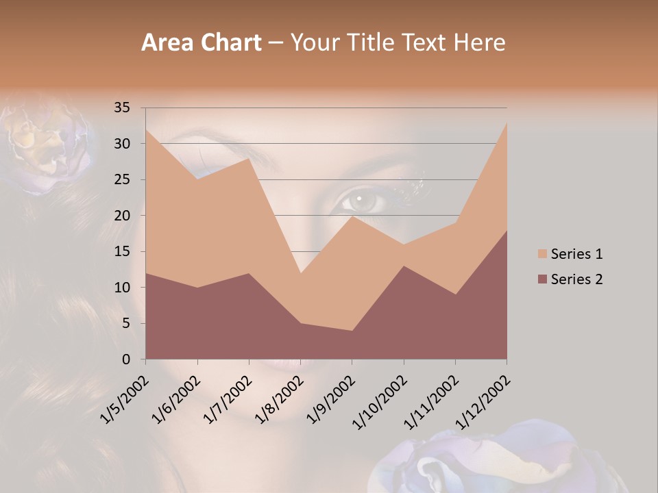 Woman One Person PowerPoint Template