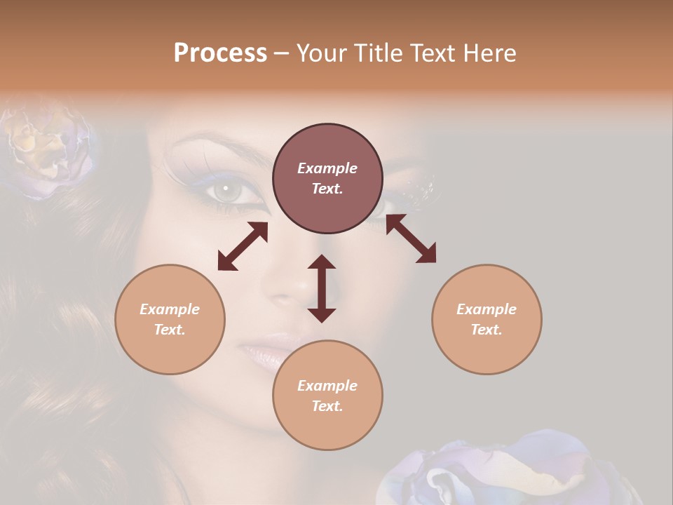 Woman One Person PowerPoint Template
