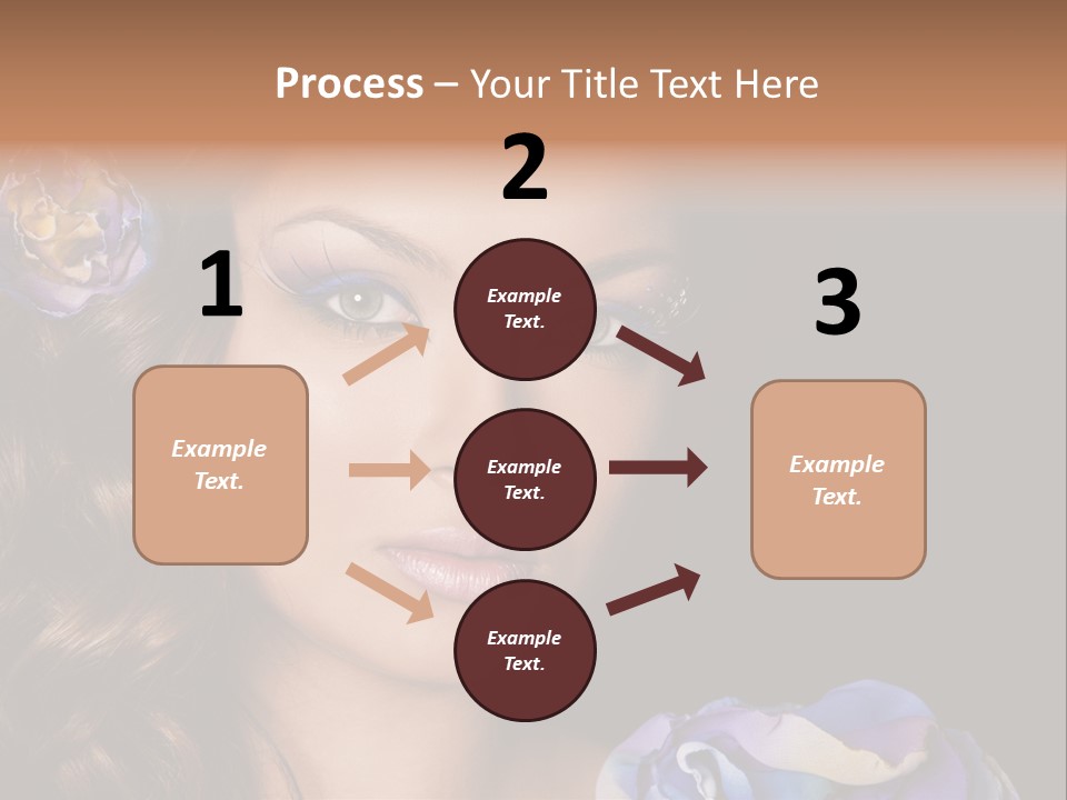 Woman One Person PowerPoint Template
