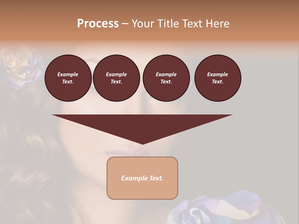 Woman One Person PowerPoint Template