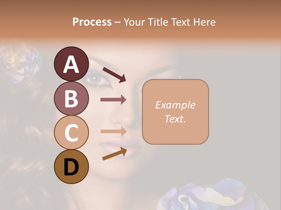 Woman One Person PowerPoint Template