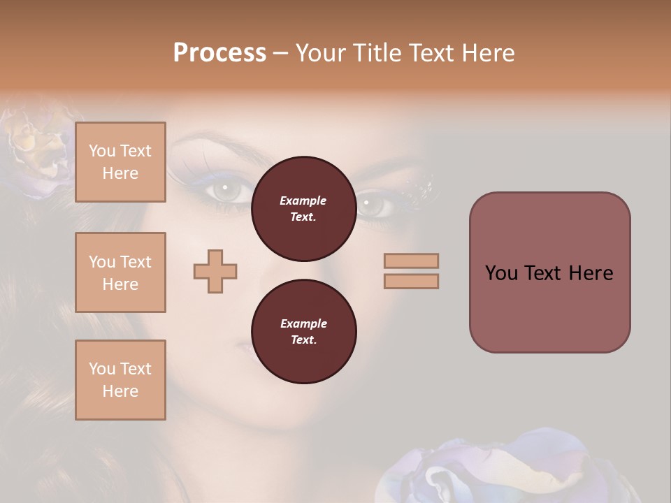 Woman One Person PowerPoint Template