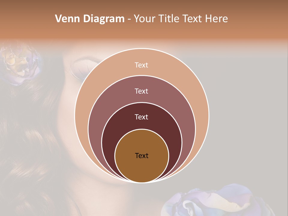 Woman One Person PowerPoint Template