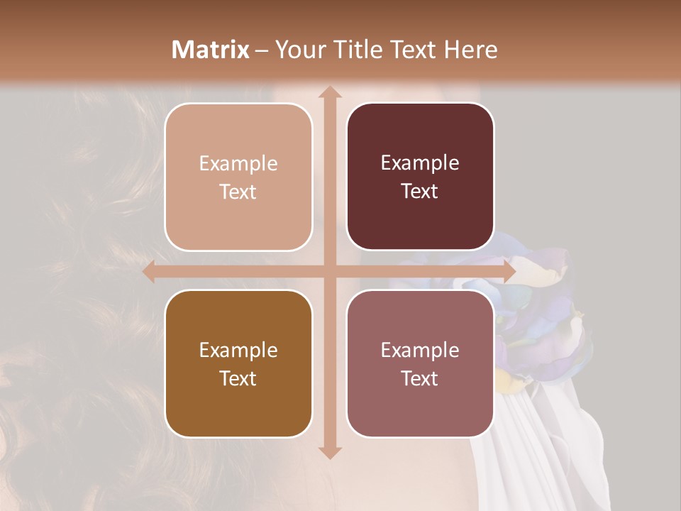 Sexy White Background Young PowerPoint Template