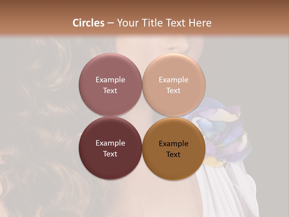 Sexy White Background Young PowerPoint Template