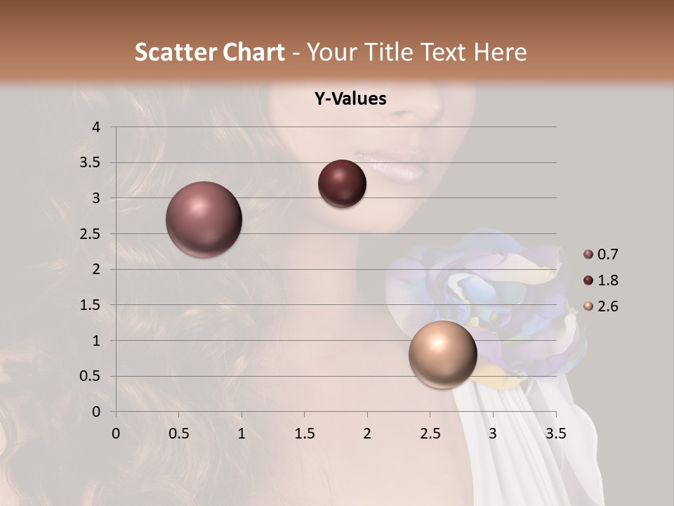 Sexy White Background Young PowerPoint Template