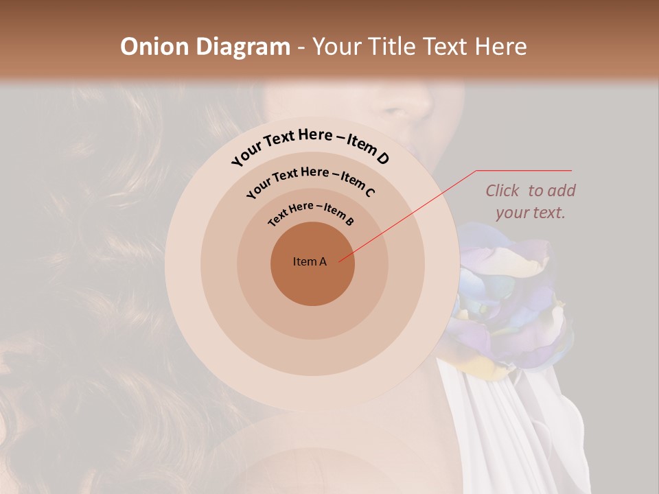 Sexy White Background Young PowerPoint Template