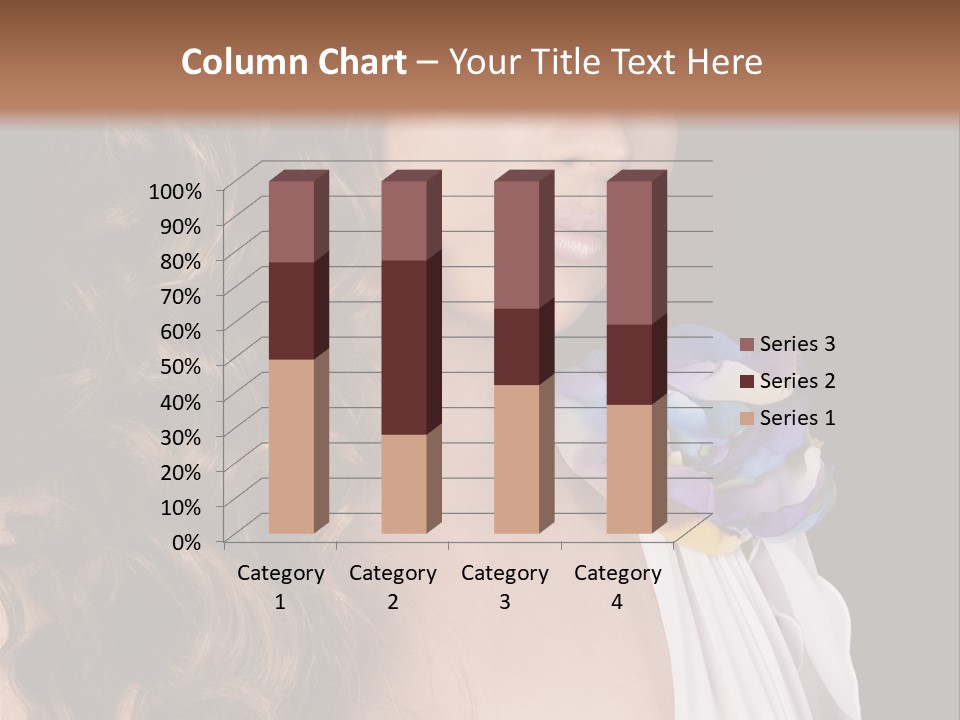 Sexy White Background Young PowerPoint Template