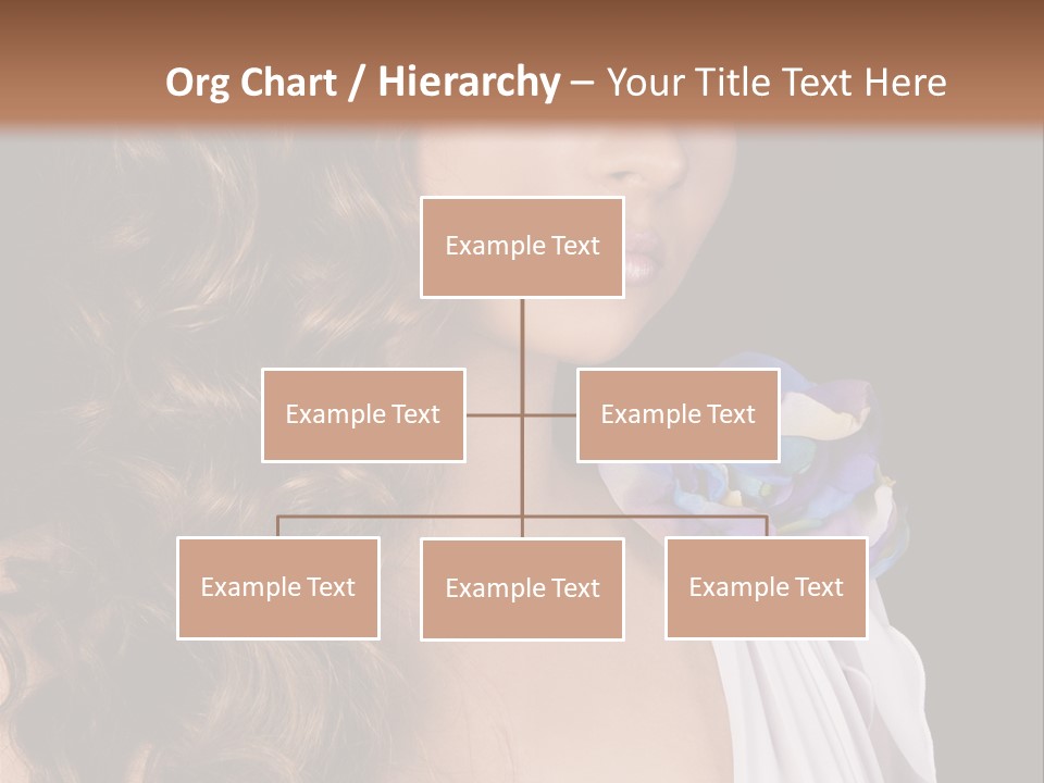 Sexy White Background Young PowerPoint Template