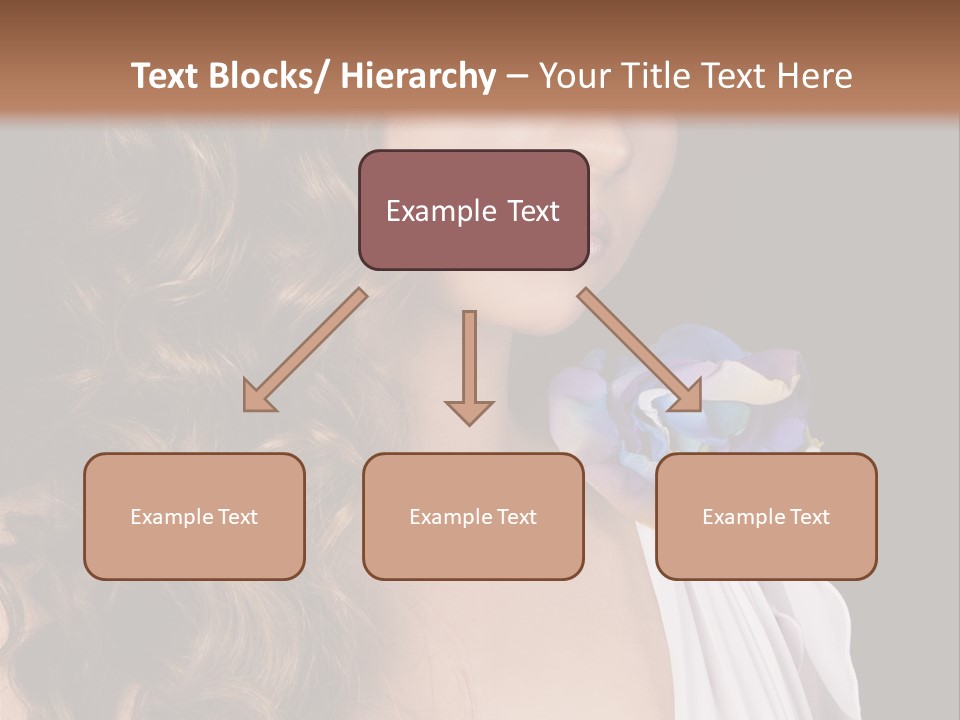 Sexy White Background Young PowerPoint Template