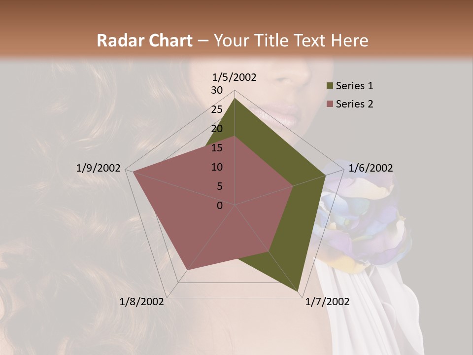 Sexy White Background Young PowerPoint Template