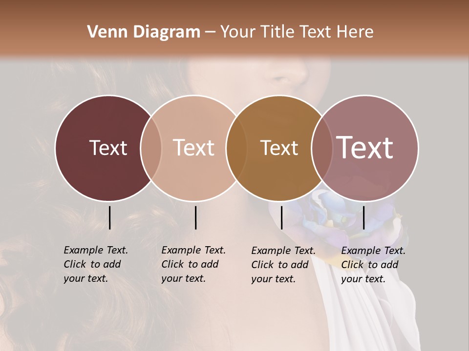 Sexy White Background Young PowerPoint Template