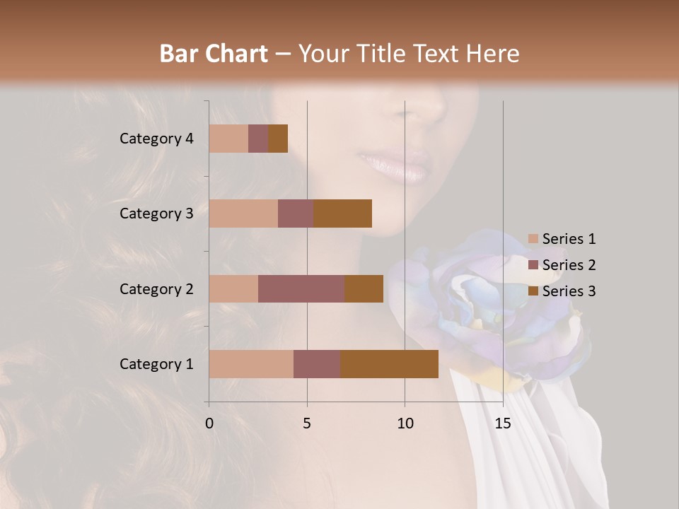 Sexy White Background Young PowerPoint Template