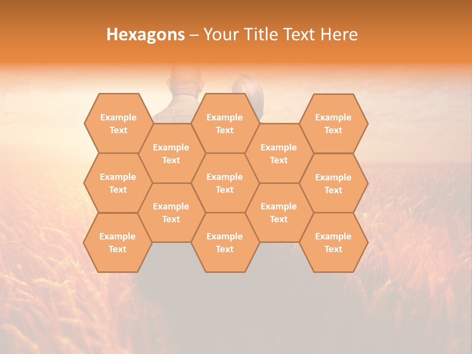 Romantic Sun Sunset PowerPoint Template