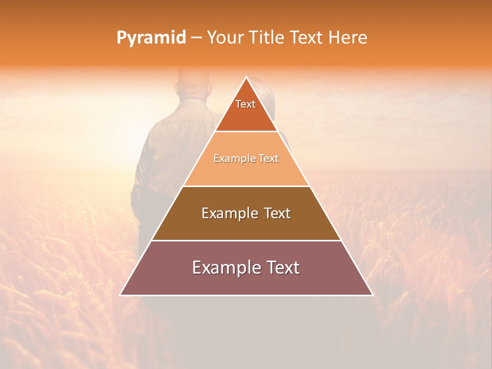 Romantic Sun Sunset PowerPoint Template