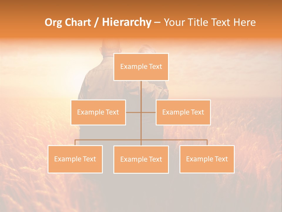 Romantic Sun Sunset PowerPoint Template