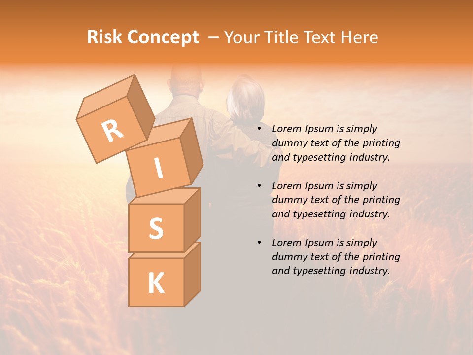 Romantic Sun Sunset PowerPoint Template