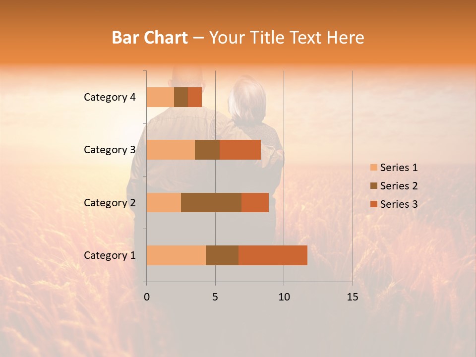 Romantic Sun Sunset PowerPoint Template