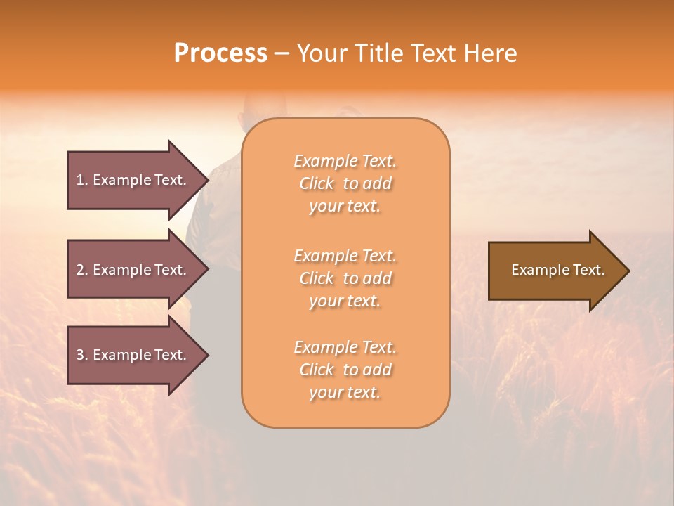 Romantic Sun Sunset PowerPoint Template
