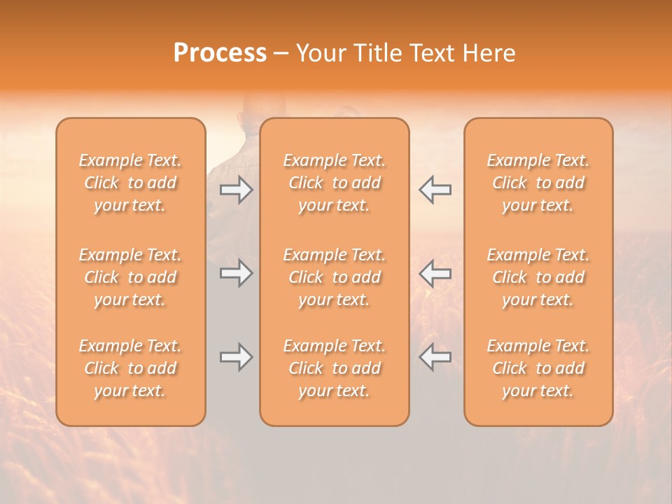 Romantic Sun Sunset PowerPoint Template