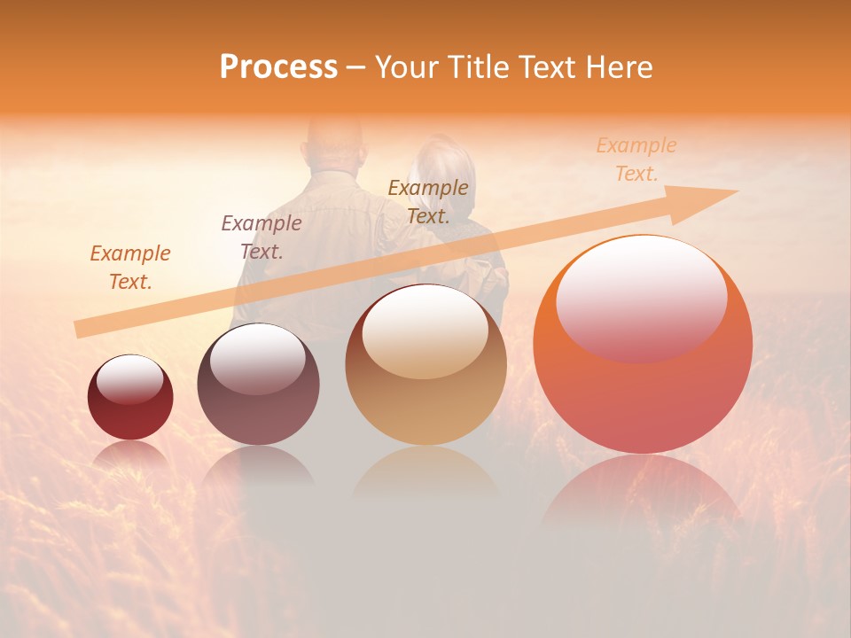 Romantic Sun Sunset PowerPoint Template