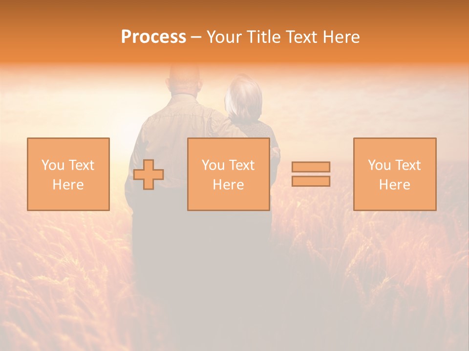 Romantic Sun Sunset PowerPoint Template