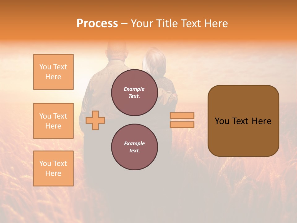 Romantic Sun Sunset PowerPoint Template