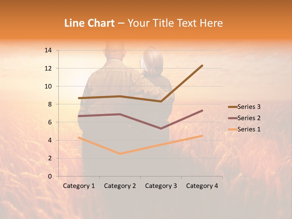 Romantic Sun Sunset PowerPoint Template