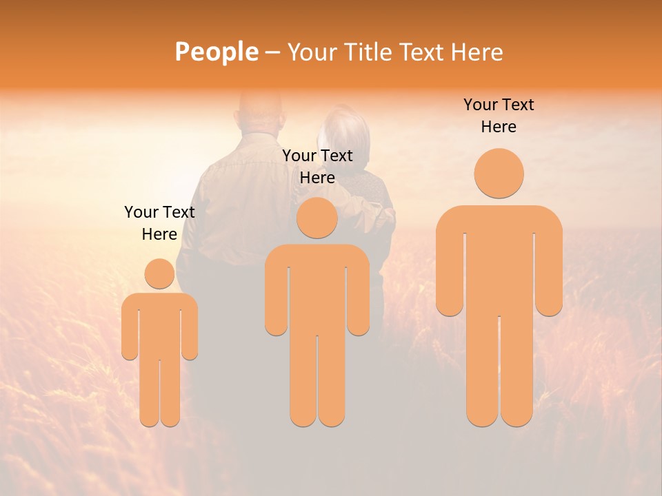 Romantic Sun Sunset PowerPoint Template