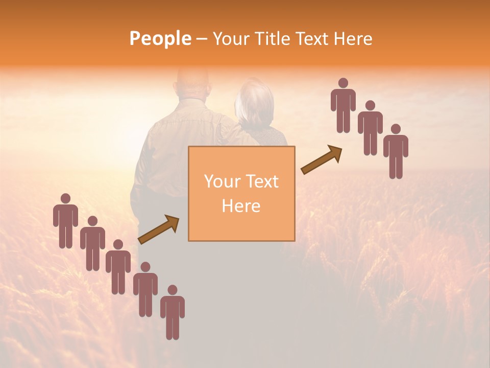 Romantic Sun Sunset PowerPoint Template