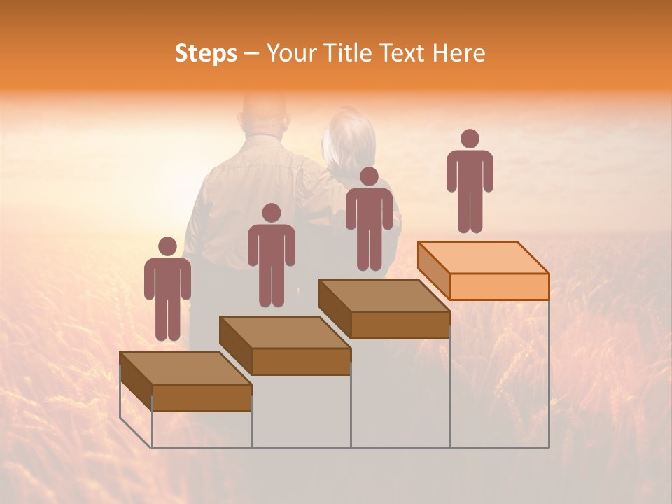 Romantic Sun Sunset PowerPoint Template