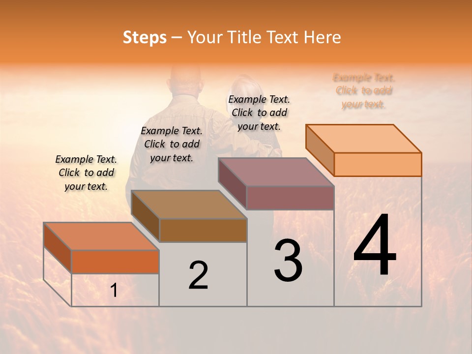 Romantic Sun Sunset PowerPoint Template