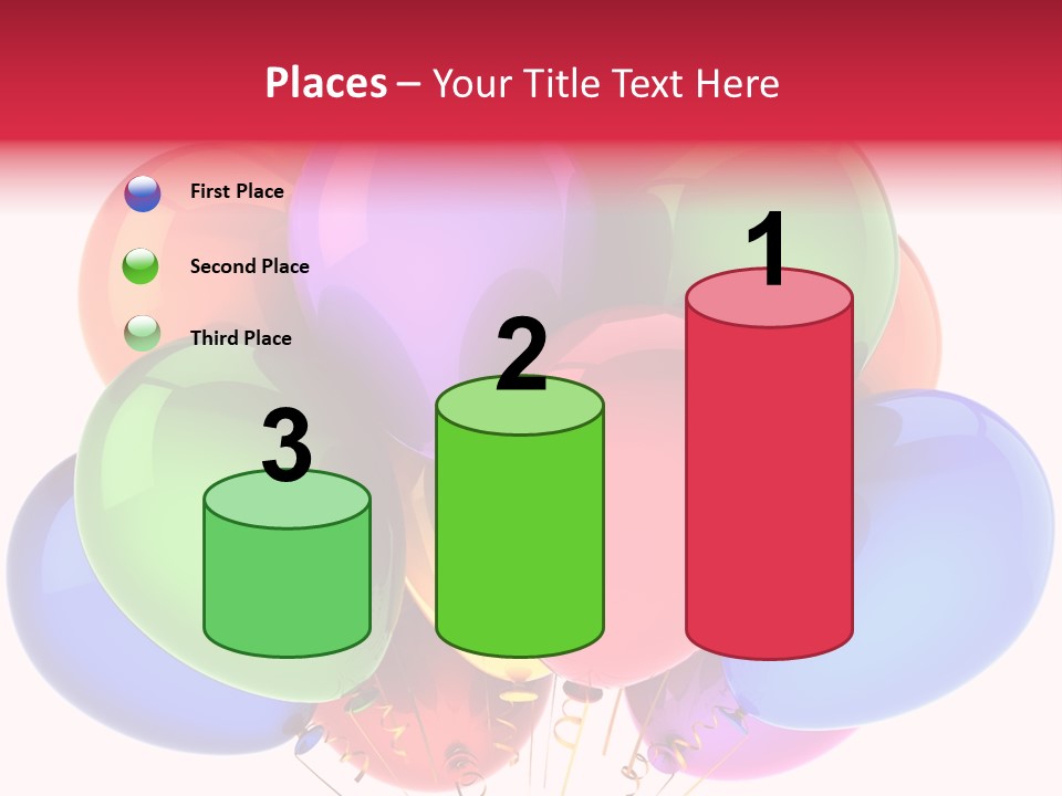 Red Birthday Festival PowerPoint Template