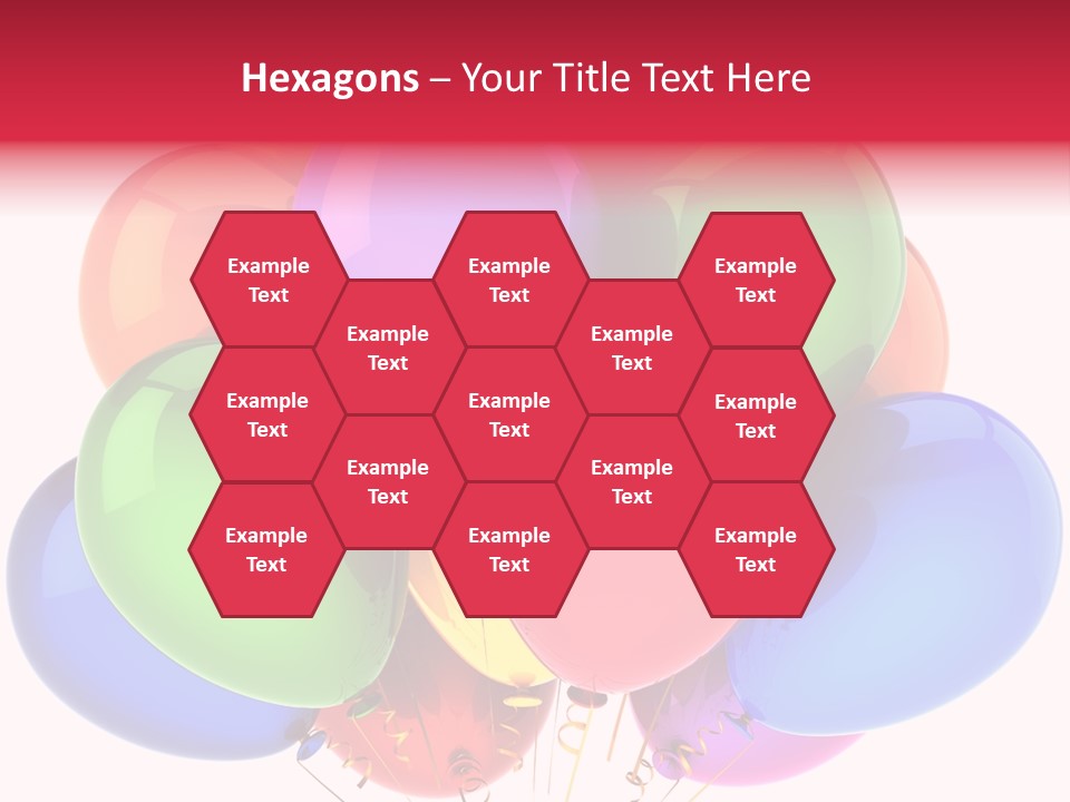 Red Birthday Festival PowerPoint Template