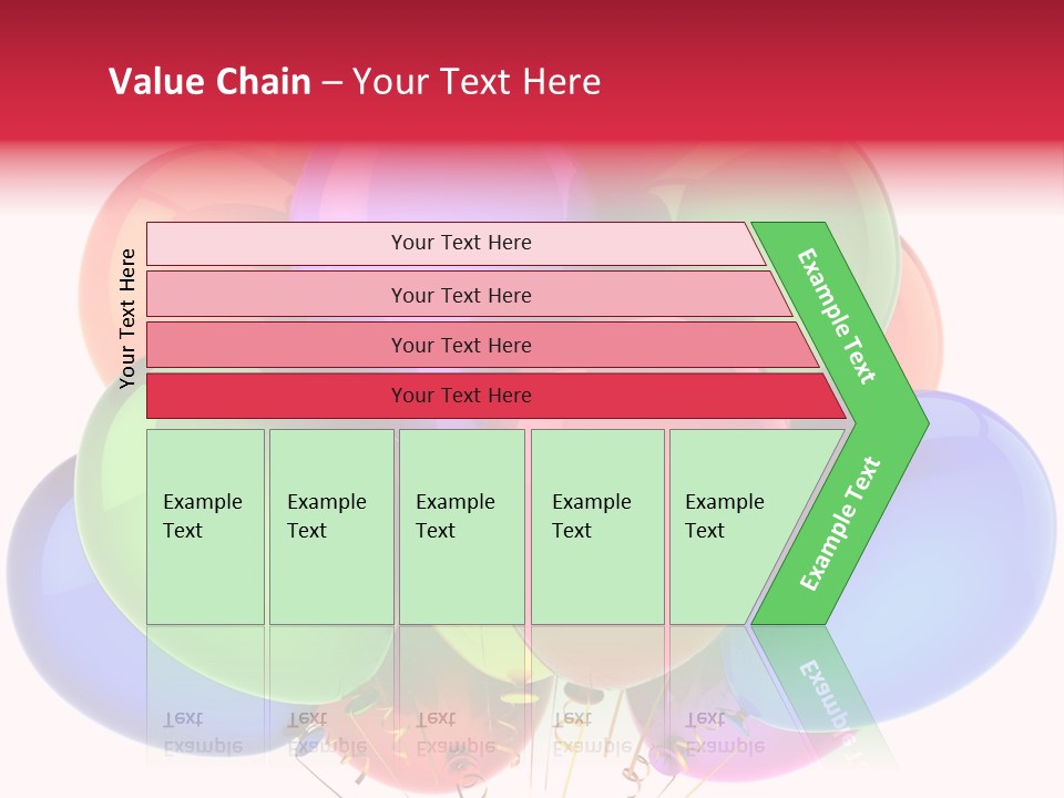 Red Birthday Festival PowerPoint Template