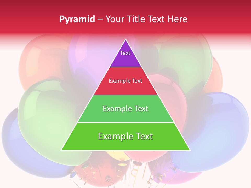 Red Birthday Festival PowerPoint Template