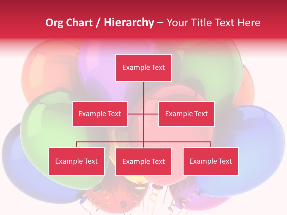 Red Birthday Festival PowerPoint Template