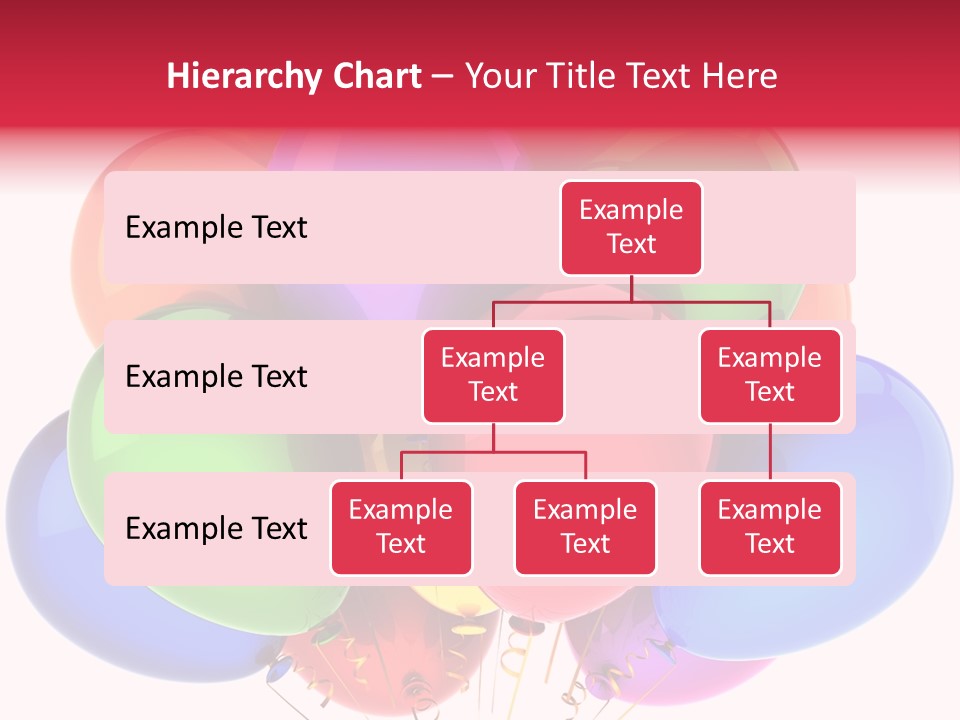 Red Birthday Festival PowerPoint Template