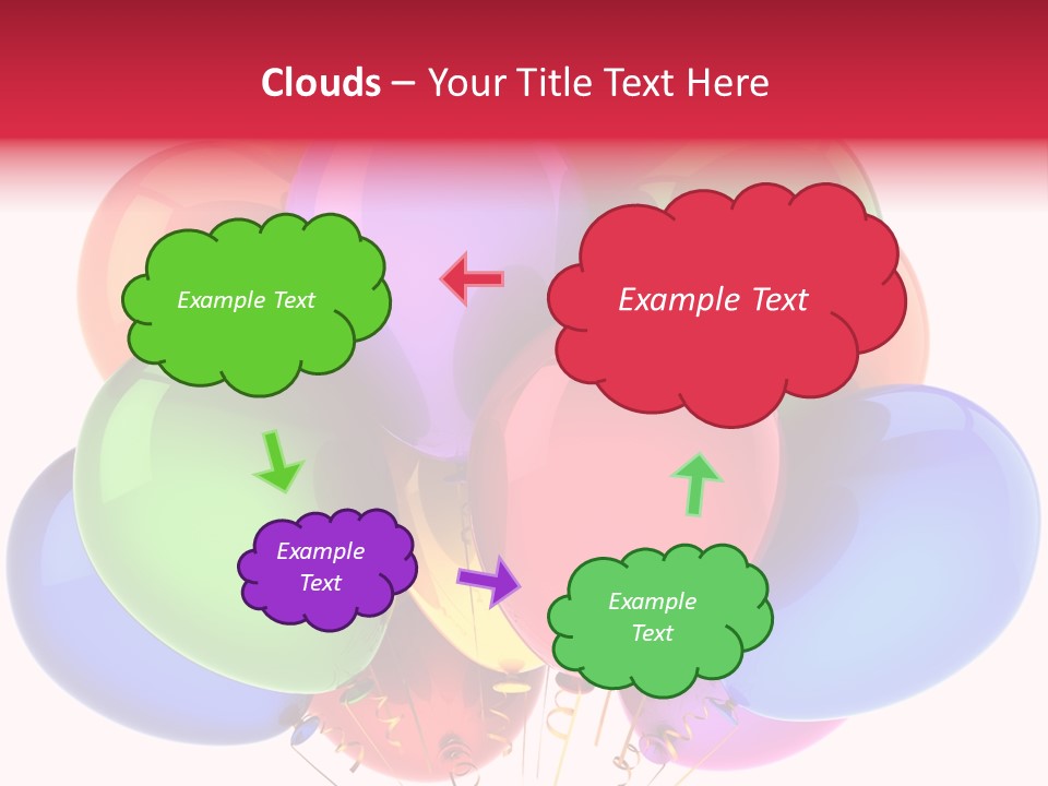 Red Birthday Festival PowerPoint Template