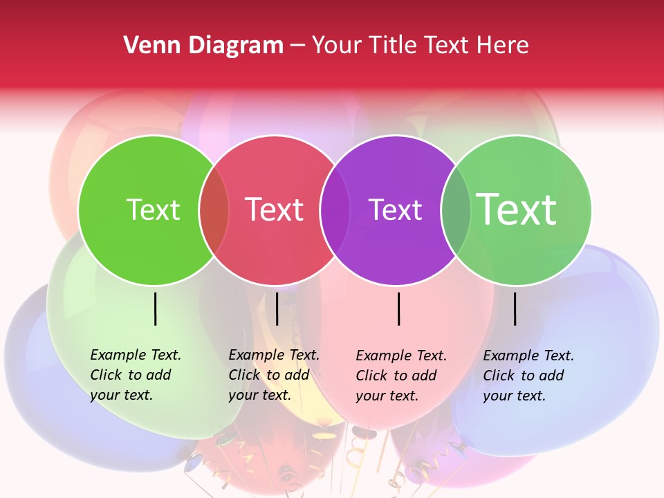 Red Birthday Festival PowerPoint Template